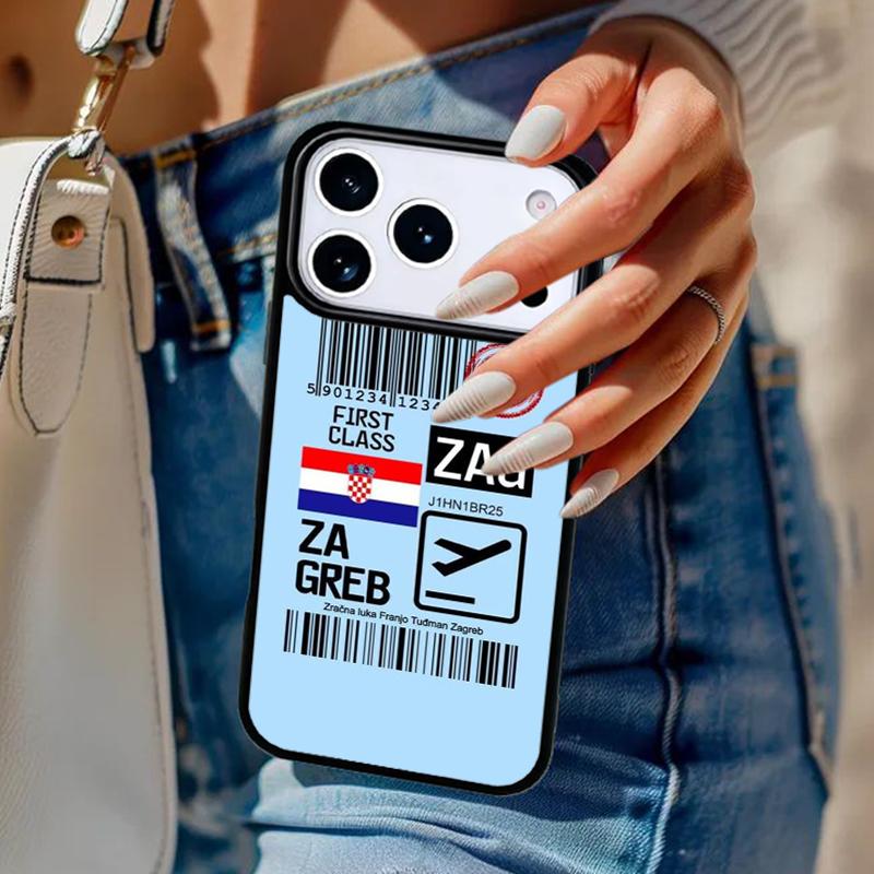 

Croatia flag Phone Case For iPhone 17 Air 14 15 13 12 Max Cover For Apple 14 15 16 16e 11 Pro Max Plus Coque iPhone 16pro max