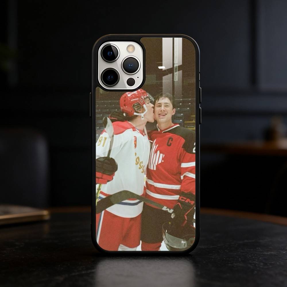 LGBTQ H-Heated R-Rivalry Ice Hockey Phone Case For iPhone 17/16/15/14/13/12/Plus/Pro/Max for Magnetic Wireless Charging