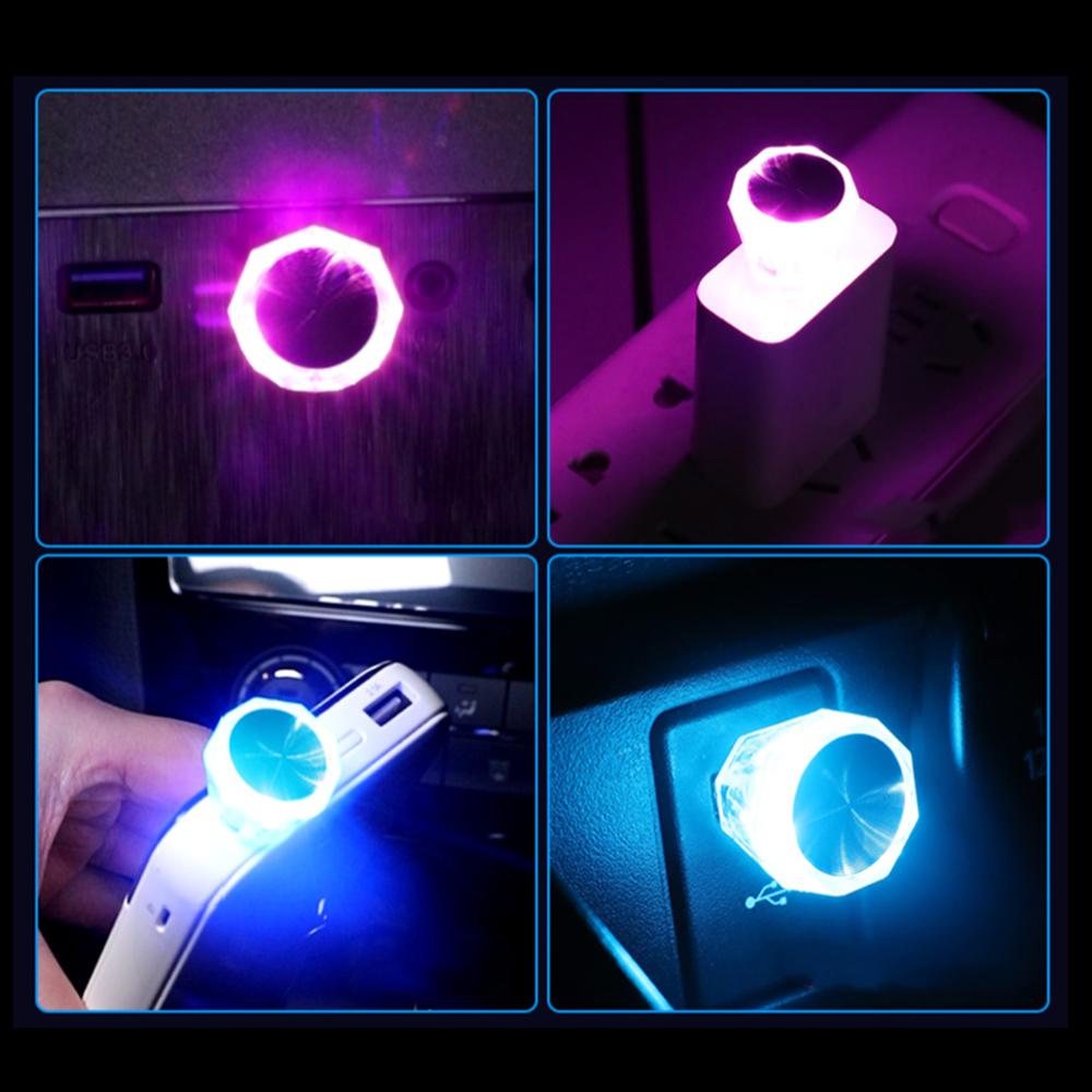 Usb Lamp Car Interior Lights Indoor Car Lighting Atmosphere Lamp Night Light Car Foot Ambient Car Atmosphere Light