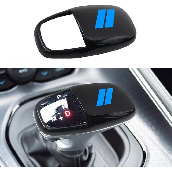 SENSHINE Gear Shift Knob Head Cover for Dodge Charger Accessories 2015- Challenger 2015-2024 Durango 2016-2025 2026 ABS Interior Shell Ert Decoration