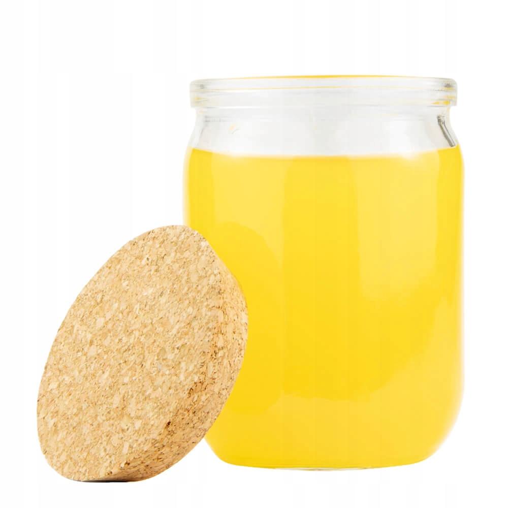Glass Jar with Cork 500ml Food Container