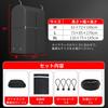 SUPTEMPO Outdoor Waterproof Tire Rack Cover for 4 Tires, 420D Thick, Reversible, Reflective at Night, with Handle, Waterproof Zipper, Tire Storage, Pr