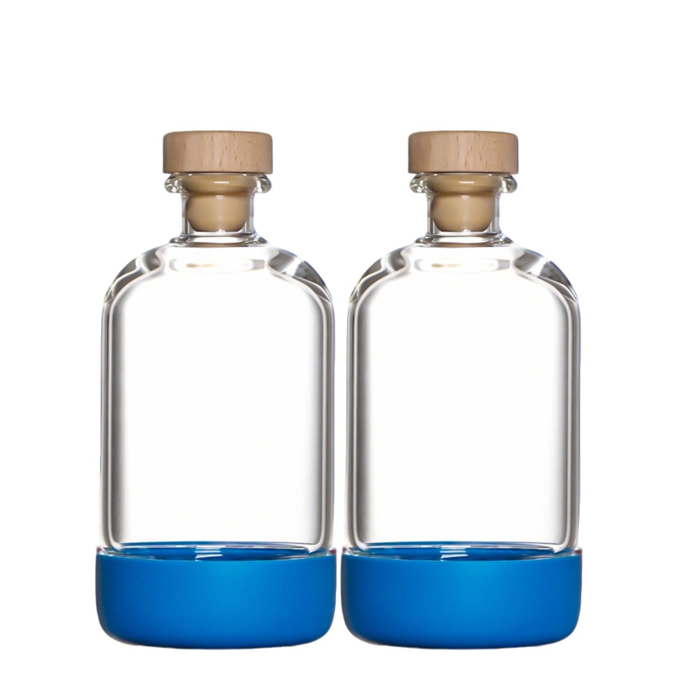 

Inmeet Bar Professional 2PCS Immersion Bottle Set Multi-use Glass Bottle with Stopper for Wine Juice Oil Household Use