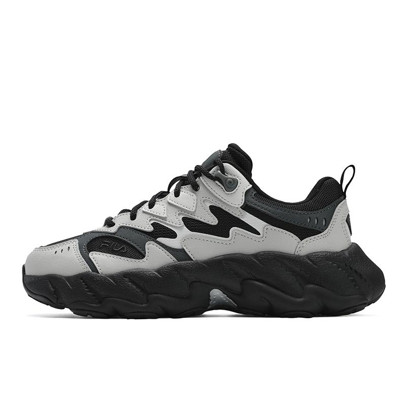 

New FILA FERN 2 Abrasion Resistant, Breathable, Lightweight Low top Casual Shoes Women s Black Gray F12W541135FBA 39