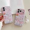 Cartoon Rabbit Double Layer Patchwork Anti-Drop Phone Case for iPhone 14/13, Compatible with Apple 17/16/15 PROMAX.