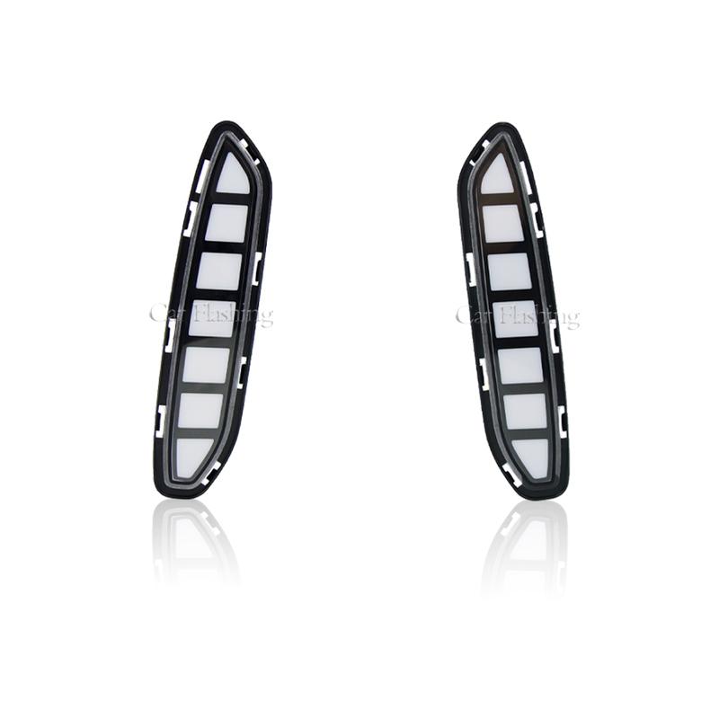 Car LED Daytime running light For BYD Chazor King 2024 fog lamp cover DRL with flowing turn signal Front fog light