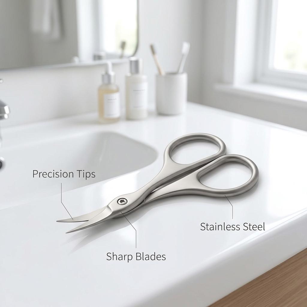 Stainless Steel Cuticle Dead Skin Scissor Nail Clipper Professional Manicure Pedicure Tool Cuticle Nipper Scissors