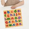 Zestaw plansz z puzzlami zwierzątkami z alfabetem Prezenty urodzinowe Plansza edukacyjna z puzzlami Zabawki Montessori do wczesnej edukacji Maluchy Niemowlęta