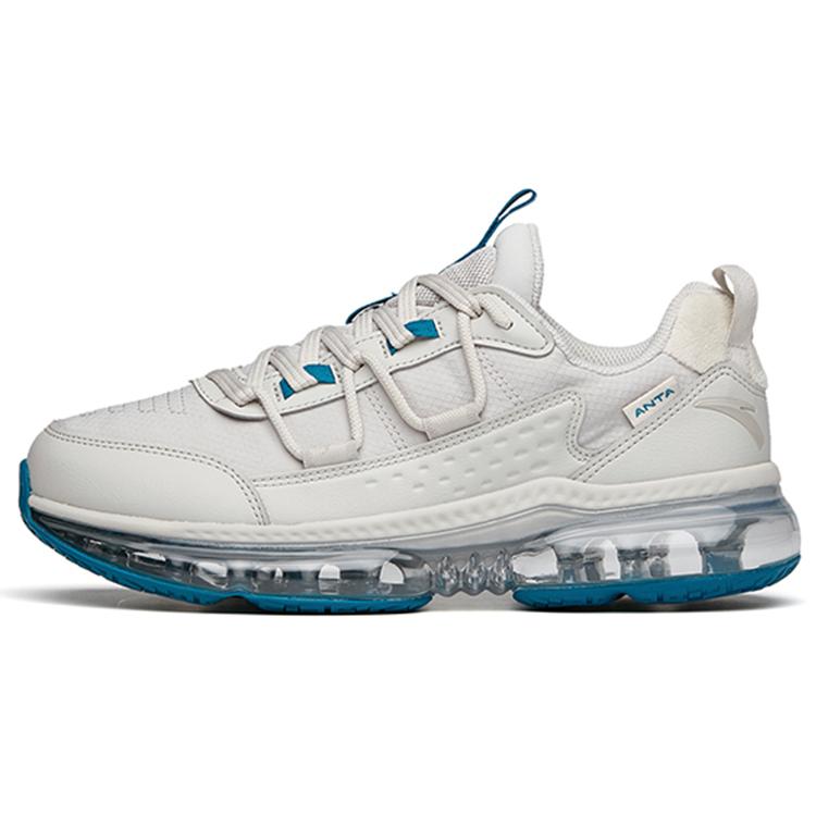 

new Anta Running Collection Cushioned Slip Resistant Abrasion Resistant Low Top Running Shoes Men s Gray 44.5