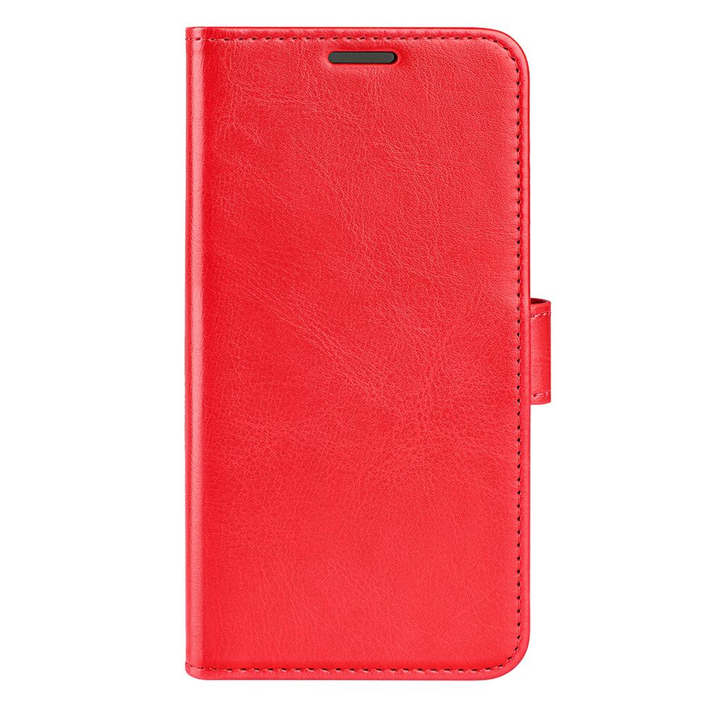 For Samsung Galaxy S24 FE Case Crazy Horse Texture Leather Stand Phone Cover with Wallet
