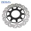 Motorcycle 260mm 320mm Front Floating Brake Disc Rotor Disk For Honda CR 125 250 2002-2007 CRF250R CRF450R 2004-2022 250X 450X