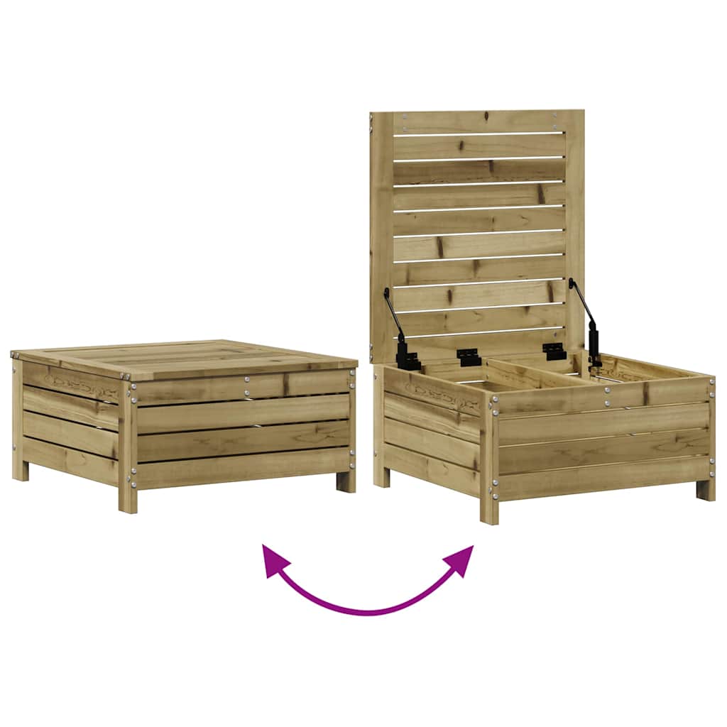 8 Piece Garden Lounge Set with Cushions Pressure Treated Pine Wood
