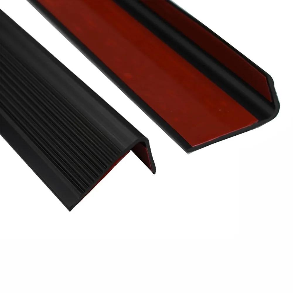 1 Stück 1/3 Meter Selbstklebendes Treppen-Anti-Rutsch-Band L-förmig Wasserdichte Rutschfeste Schutzstreifen PVC Treppenkantenleiste Zuhause Büro