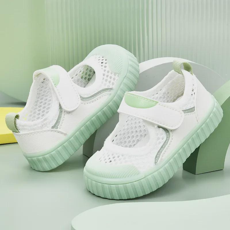 Non-Slip Soft Mesh Toddler Sandals for Boys and Girls (0-2 Years)