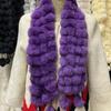 Fall and Winterfashion Scarf Stuffed 1m Heattech Imitation Fur Scarffashionthickened Scarf