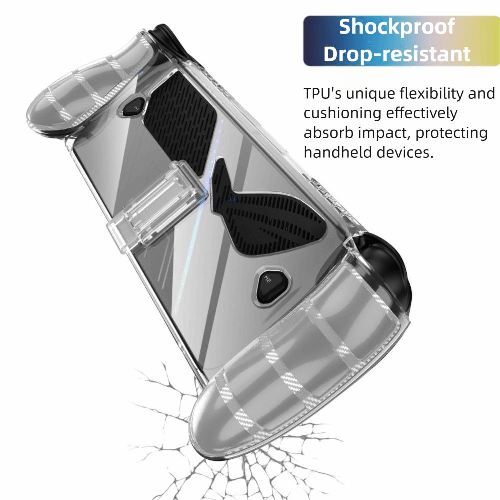 Transparent Protective Cover with Kickstand Host Shell Protective Shell for ROG Xbox Ally/Ally X
