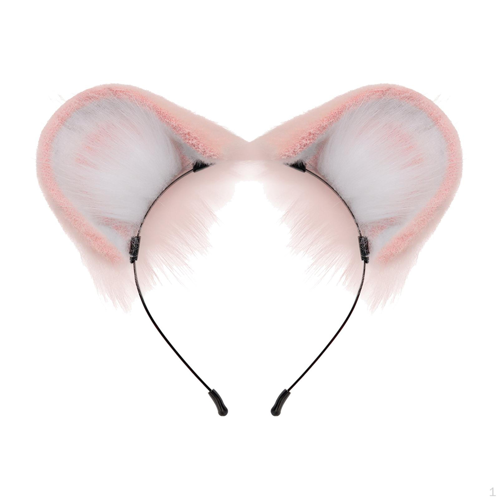 

Adorable Hamster Ears Headband for Fun Animal Themed Events Pink