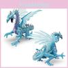Captivating Green Ice Dragon Model Exquisite Pvc Decorative Mythical Animal Display