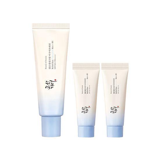 Relief Sun Aqua-fresh Rice+B5 sunscreen 50mL / mini (10ml+10ml) (SPF50+ PA++++)