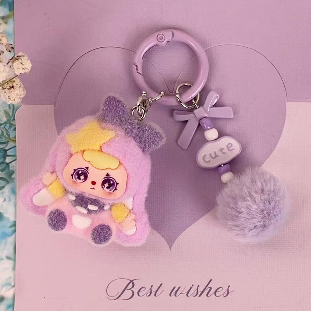 Butterfly Star Keychain With Cute Doll Pendant For Gifts And Party Decor