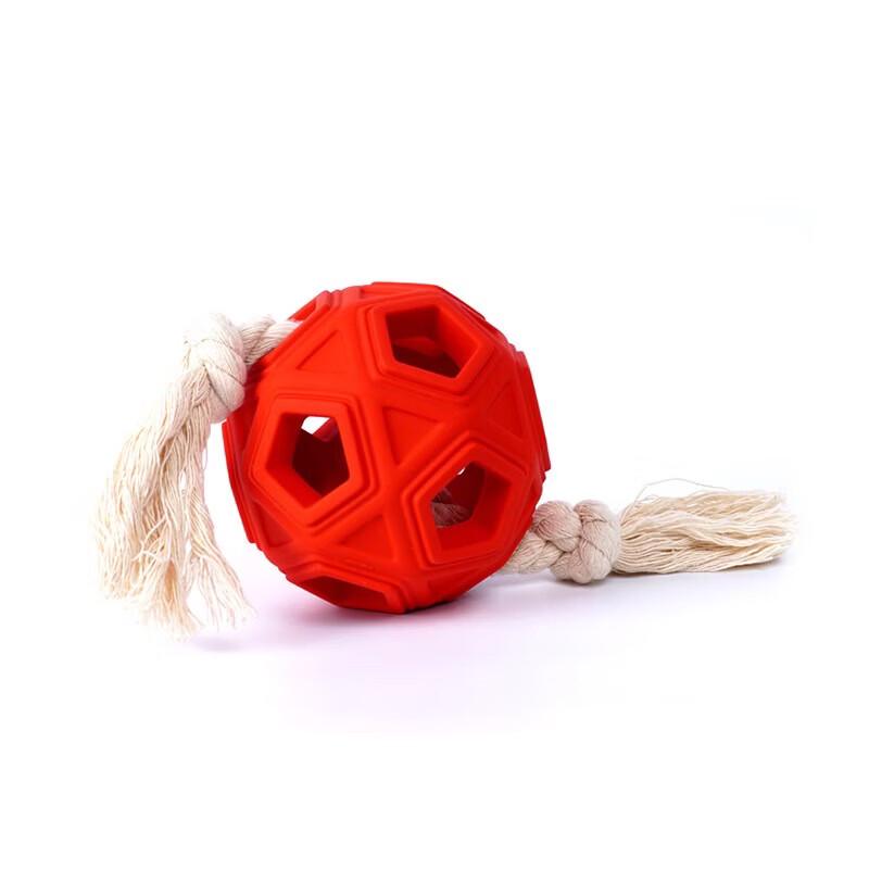 Pet Chew Ball Toy with Rope