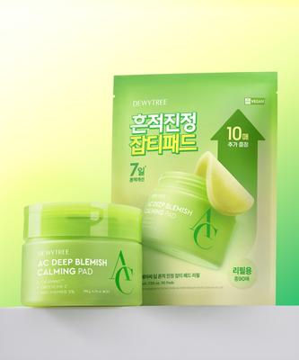 Dewytree Ac Deep trAce Soothing Blemish Pad 80+90 Sheets