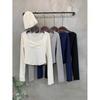 C S In The Room Women S Modal Shirred HearT neCk Handwarmer Long Sleeve T ShirT