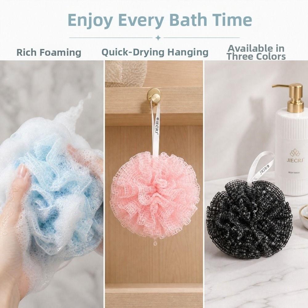 Dead Skin Remover Exfoliating Back Scrubber Household Body Wash Cloth Set Back Cleaning