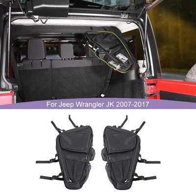Car Tailgate Roll Cage S Organizer Storage Bag For Jeep Wrangler JK For Wrangler JL 2007-2023  Four Door Version Stowing Tidying