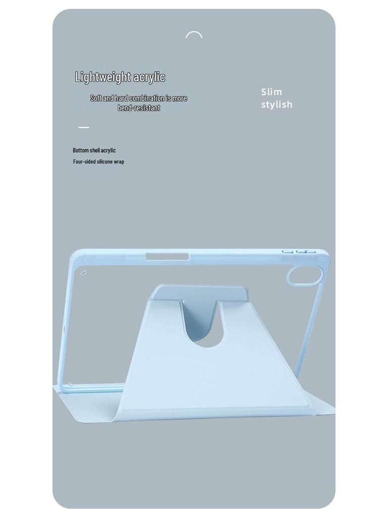 Honor GT2 Pro MagicPad3 Rotating Portrait Leather Case (10") - Anti-Bend V67x8A