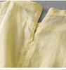 European-Style Floral Embroidered Cotton Linen Sleeveless Top for Women