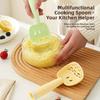 Plastic Strainer Ladle Non-Stick Food Compactor Egg Separation Spoon Rice Spatula  Food Preparation