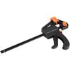 1pcs Plastic Woodworking Clip Bar F Clamp Grip Quick Ratchet Release Squeeze DIY Hand Gadget Tool