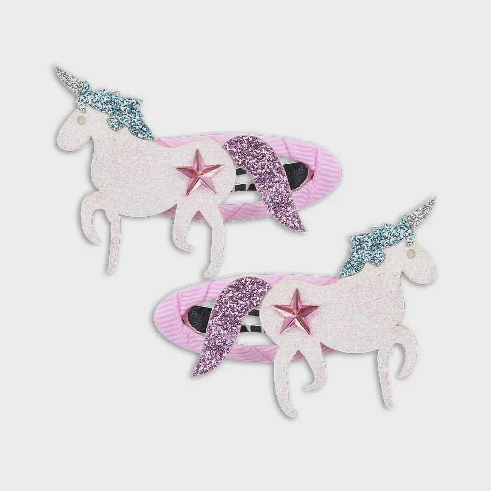 Trendy Hairpins: Cartoon Animal Clips, Unicorn & Bird Designs for Kids