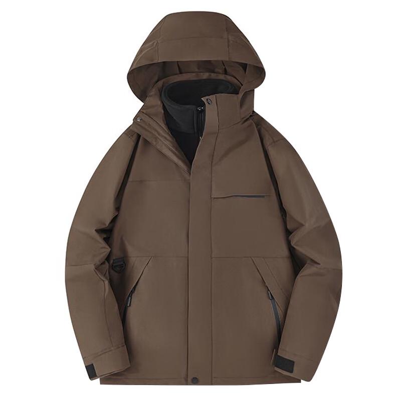 Zheng Zhan Hu Unisex 3-in-1 Outdoor Ski Jacket J25861