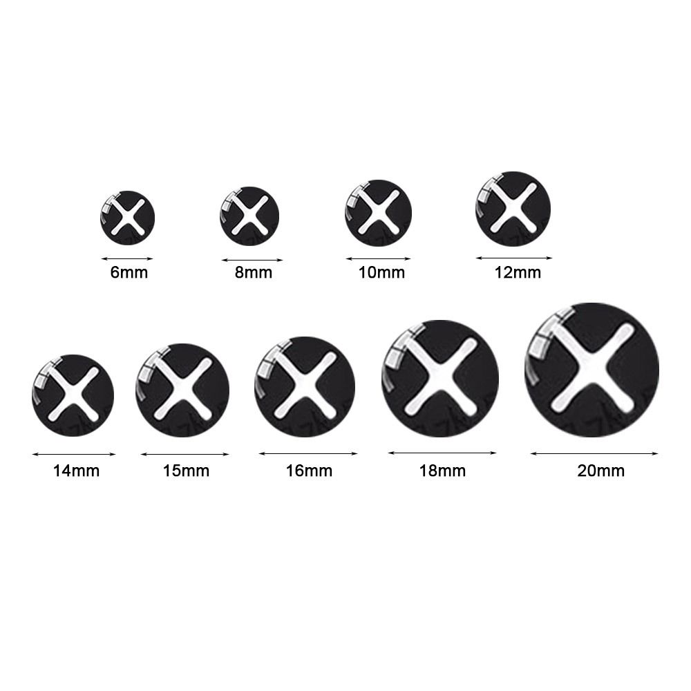 20pcs/10pairs Crystal Puppet Crystal Eyes 6mm-20mm Dolls DIY Tools  DIY Doll Accessories