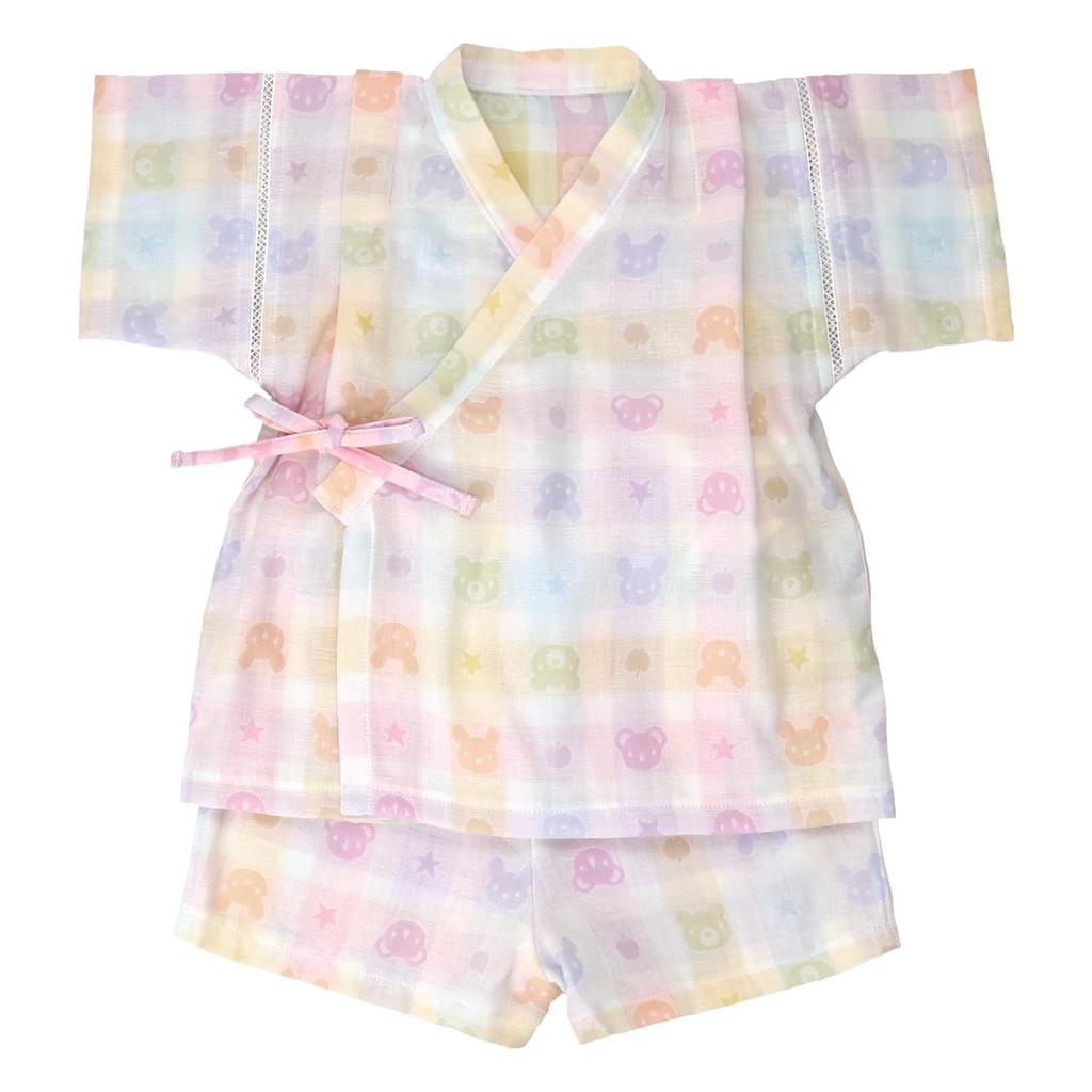 Akachan no Shiro Jinbei Sizes Made in Japan (Baby Castle) (Jinbei) 80-90, Colorful,