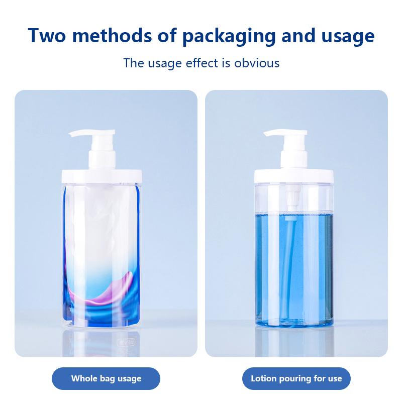 500/1000Ml Airtight Laundry Detergent Powder Storage Box Container Grain Storage Jar Bleach Storage Container Foam Dispenser