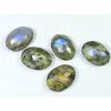 1X18MM Blue Labradorite Checker Cut Faceted Cut Loose Gemstone 5Pcs Lot SK-1638