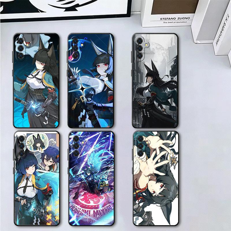 Zenless Zone Zero Hoshimi Miyabi Soft Phone Case for Samsung A17 A37 A57 A16 A26 A36 A56 A15 A25 A35 A55 A14 A24 A34 A54 A13 A23