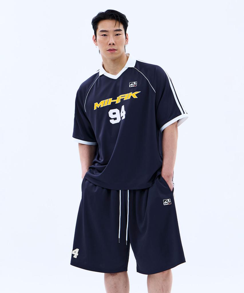 Mihag 94 Football Jersey Half Shorts (Navy)