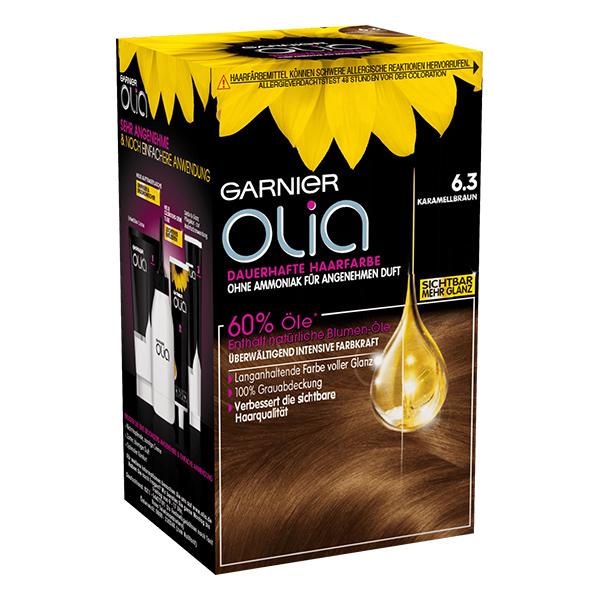Garnier Olia Hair Color Caramel Brown 6.3