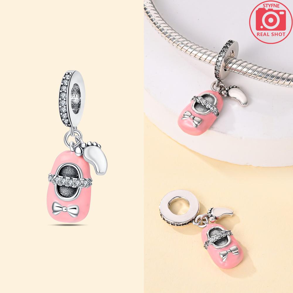 Charms Original Certified Mother'S Day Love Heart Girl Gift Beads Fit Bracelet Copper Women Jewelry Diy Accessory