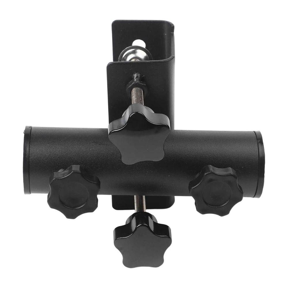 Rust-Resistant Paint Garden Bracket Adjustable Patio Umbrella Mount Outdoor Settings