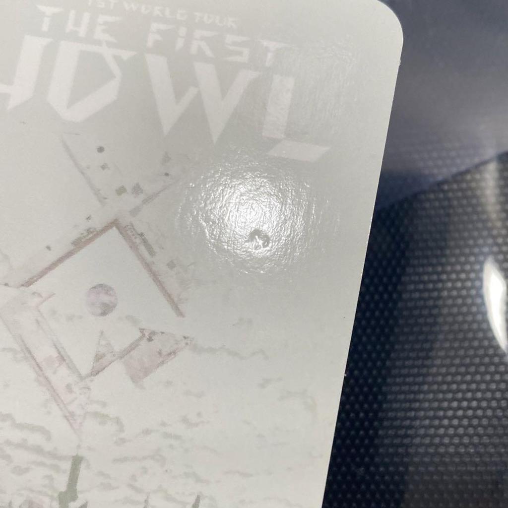 [USED] XGHOWL World Tour Asia Overseas Performance VIP Trading Card