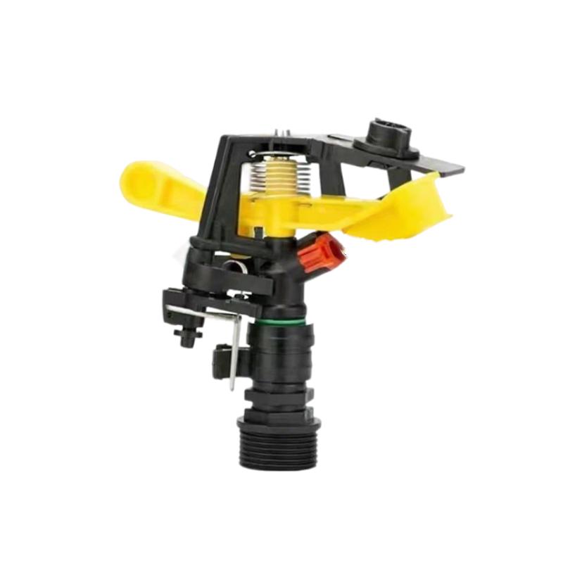 Adjustable Rocker Lawn Sprinkler 360 Degree Rotation Even Spray For Irrigation Agricultural Site Cooling Dust Removal
