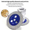 M14 Saw Blade With Removable Flange Turbo Cutting Disc For Granite Marble Ceramic Concrete Cutting Grinding Carving Tool