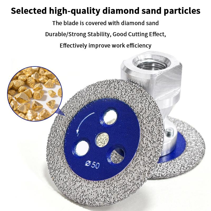 M14 Saw Blade With Removable Flange Turbo Cutting Disc For Granite Marble Ceramic Concrete Cutting Grinding Carving Tool