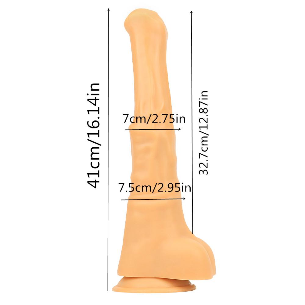 MoDi Realistic Huge Animal Penis Long Horse Dildo Anal Plug for Women Vaginal Masturbation Massage Big Cock Gay Lesbian Sex Toys