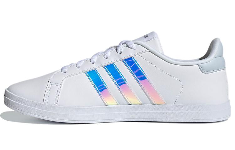 Adidas Courtpoint  White Iridescent  Women s FY8402 36